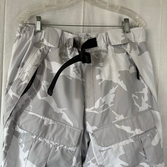 Dope Antek  Snow Snowboarding Pants Sz M Gray Camo Adjustable Insulated - Picture 8 of 8